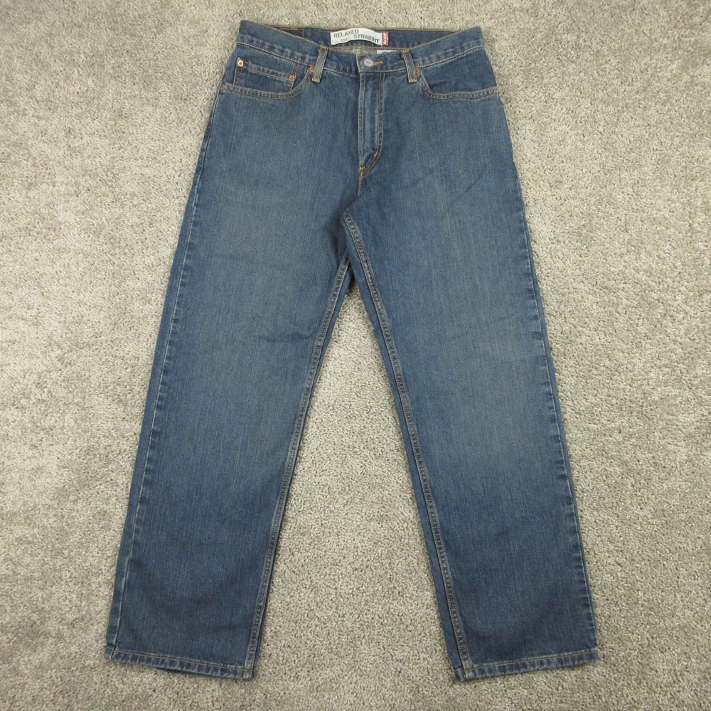 Vintage Levis Jeans Mens 32x30 Blue 559 Relaxed Straight Baggy Y2K Denim Pants